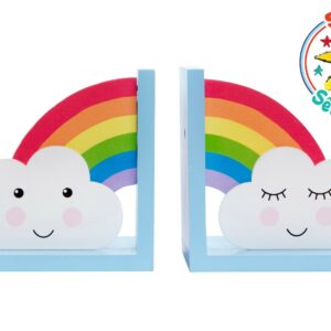 rainbow bookends