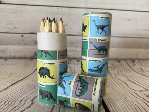 Dinosaur pencil set