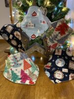 Christmas Dribble bib 6-12 months