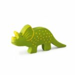 Triceratops Natural Rubber Toy & Teether