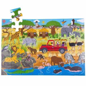 african adventure floor puzzle
