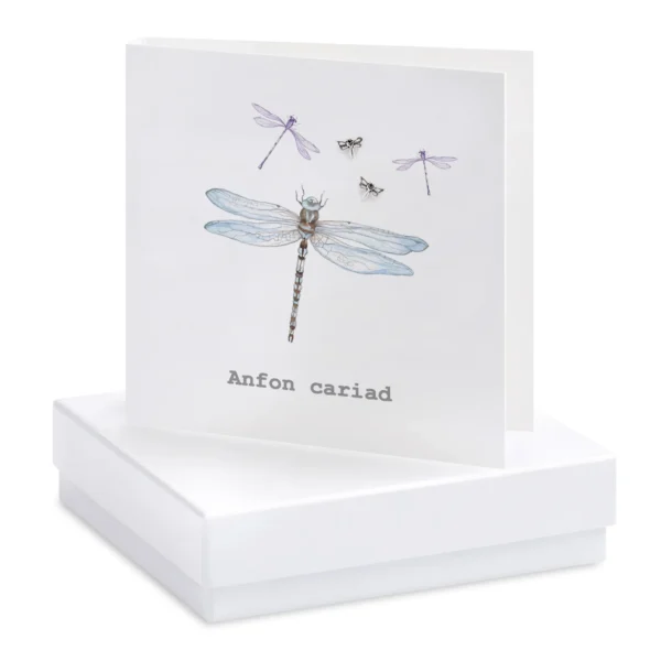 anfon cariad dragonfly earrings