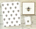 bee gift wrap and tag pack