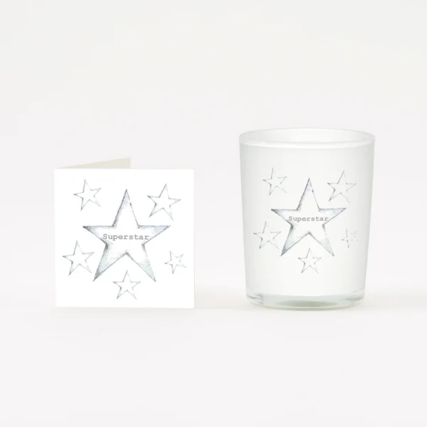 superstar boxed candle