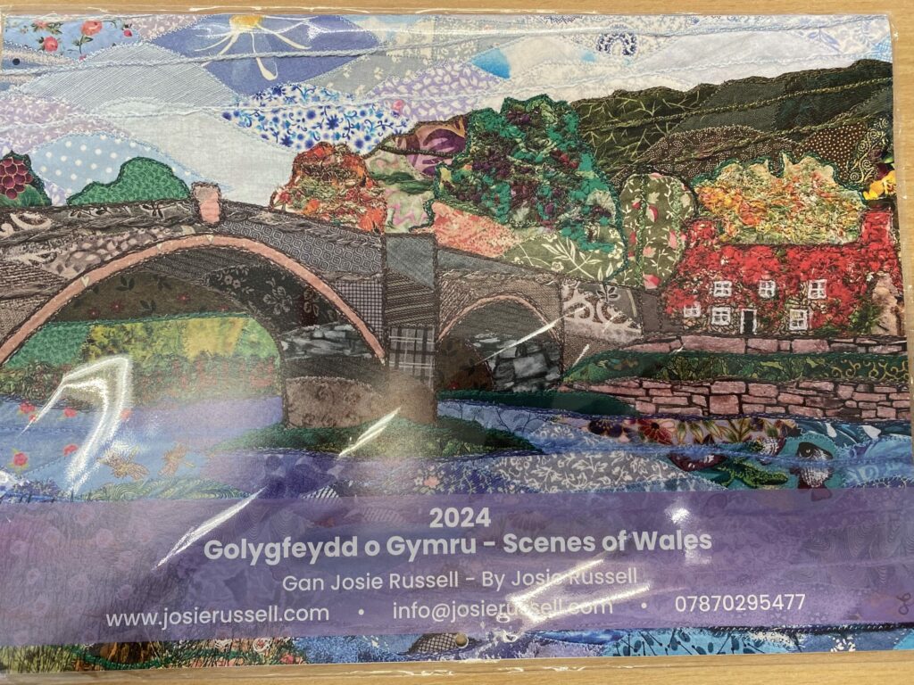 2024 Calendar by Josie Russell Siop Sêr Bach