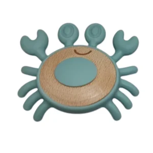 Baby Crab Teether- ocean blue