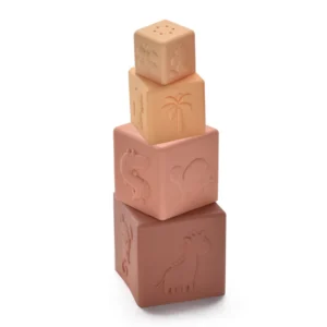 Baby Safari Stacking Cubes