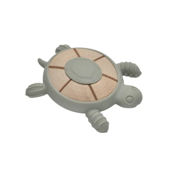 Baby Turtle Teether- sea green