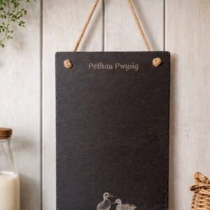 Pethau Pwysig slate boards