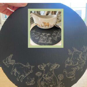 Farmyard Slate Board
