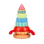 Stacking ring- hermit crab