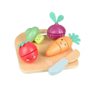 Cutting veggies