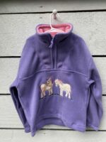 Lilac Pony Fleece