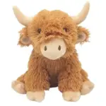 Sitting Highland Cow