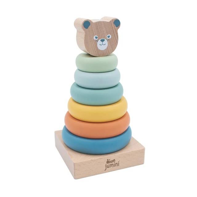 Retro Bear Stacking Ring