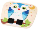 Raised puzzle- owl