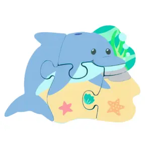 Dolphin mini puzzle