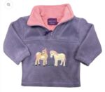 Lilac Pony Fleece