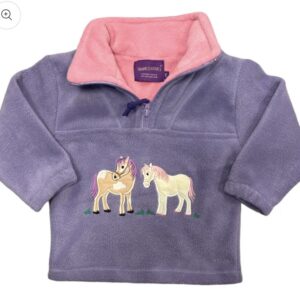 Lilac Pony Fleece