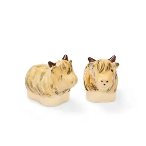 Highland Cow Salt and Pepper shakers