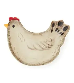Hen tea bag tidy